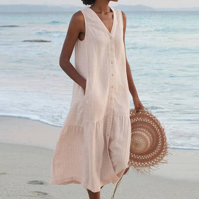Olivia Sydney - V-Neck Dress