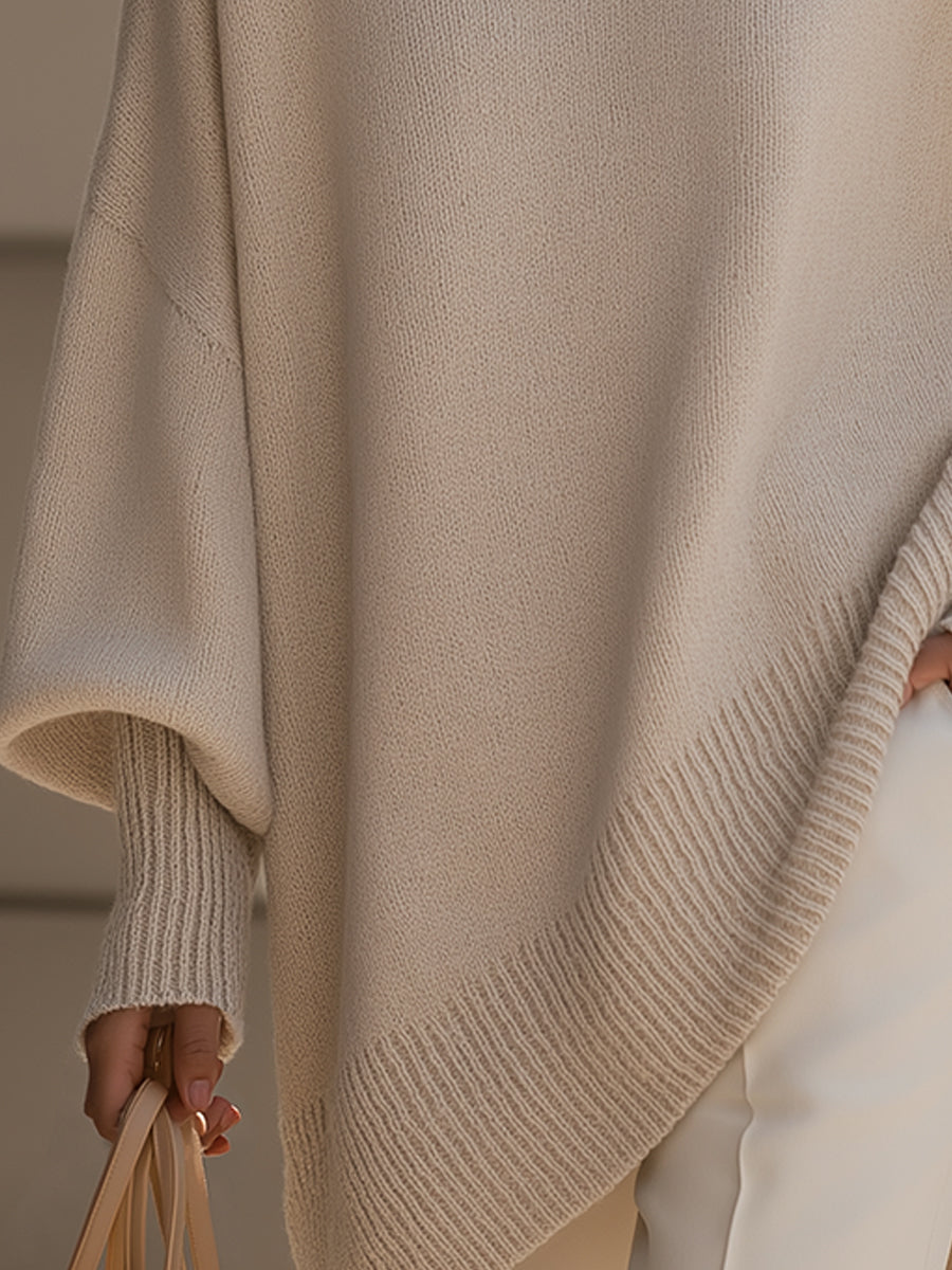 Olivia Sydney - Oversized Poncho Sweater