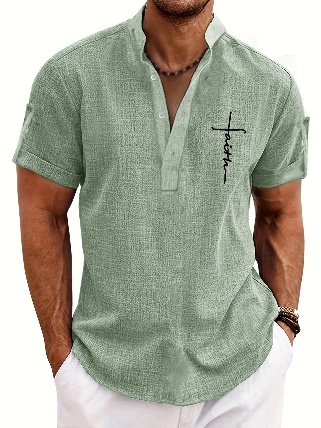 Olivia Sydney - Elegant Shirt with Modern Collar