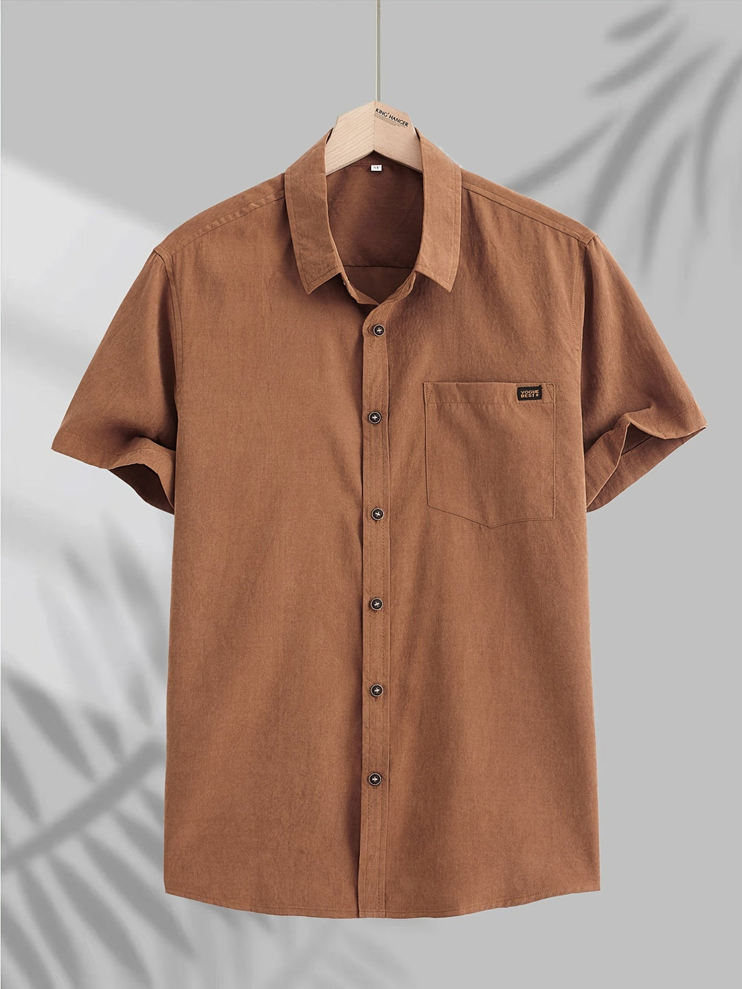 Olivia Sydney - Casual Short Sleeve Cotton Shirt