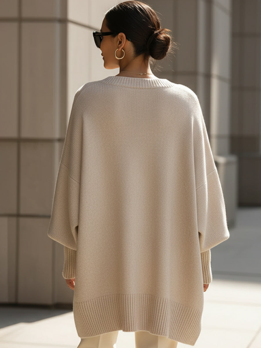 Olivia Sydney - Oversized Poncho Sweater