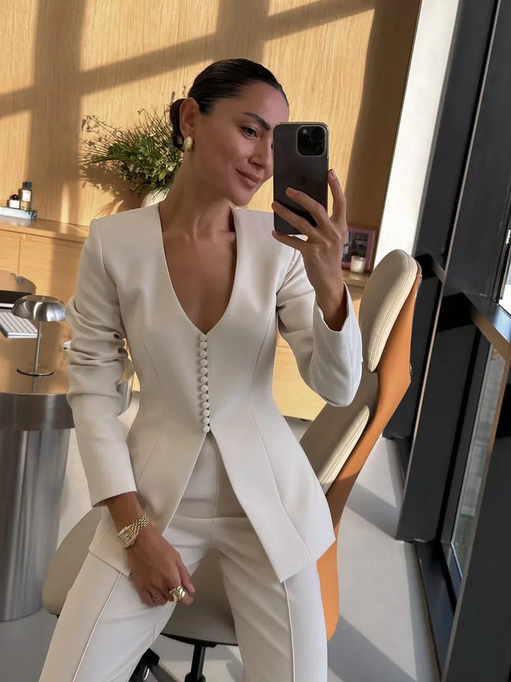 Olivia Sydney - Elegant Women's Tailored Blazer