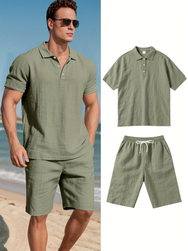 Olivia Sydney - Men's Linen Set
