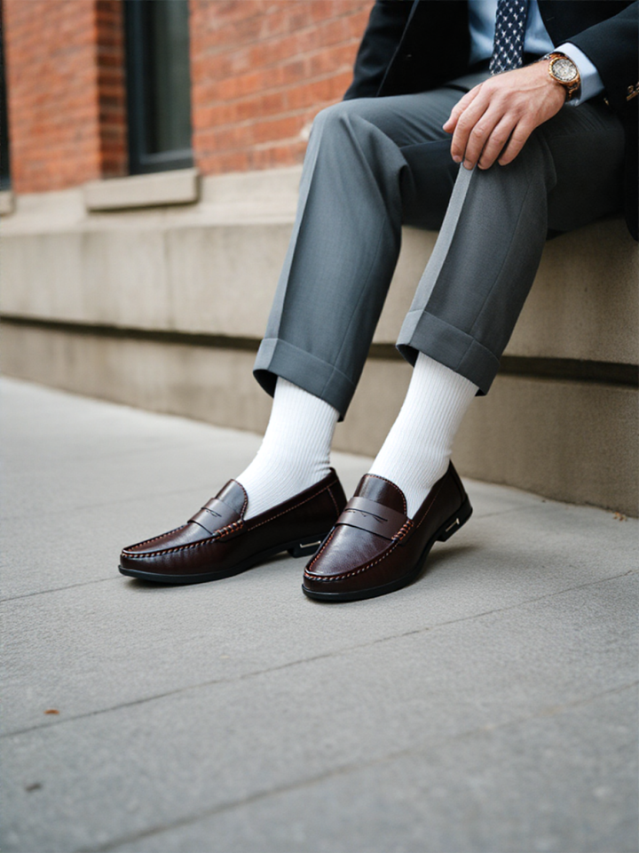 Olivia Sydney - Elegant Premium Leather Loafers