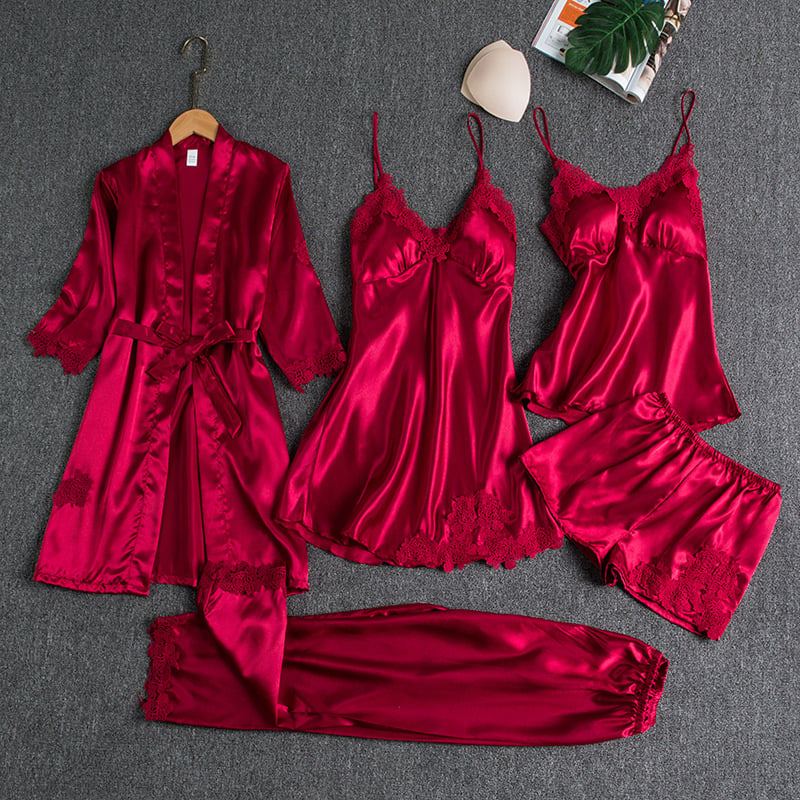 Olivia Sydney - 5-Piece Pajama Set