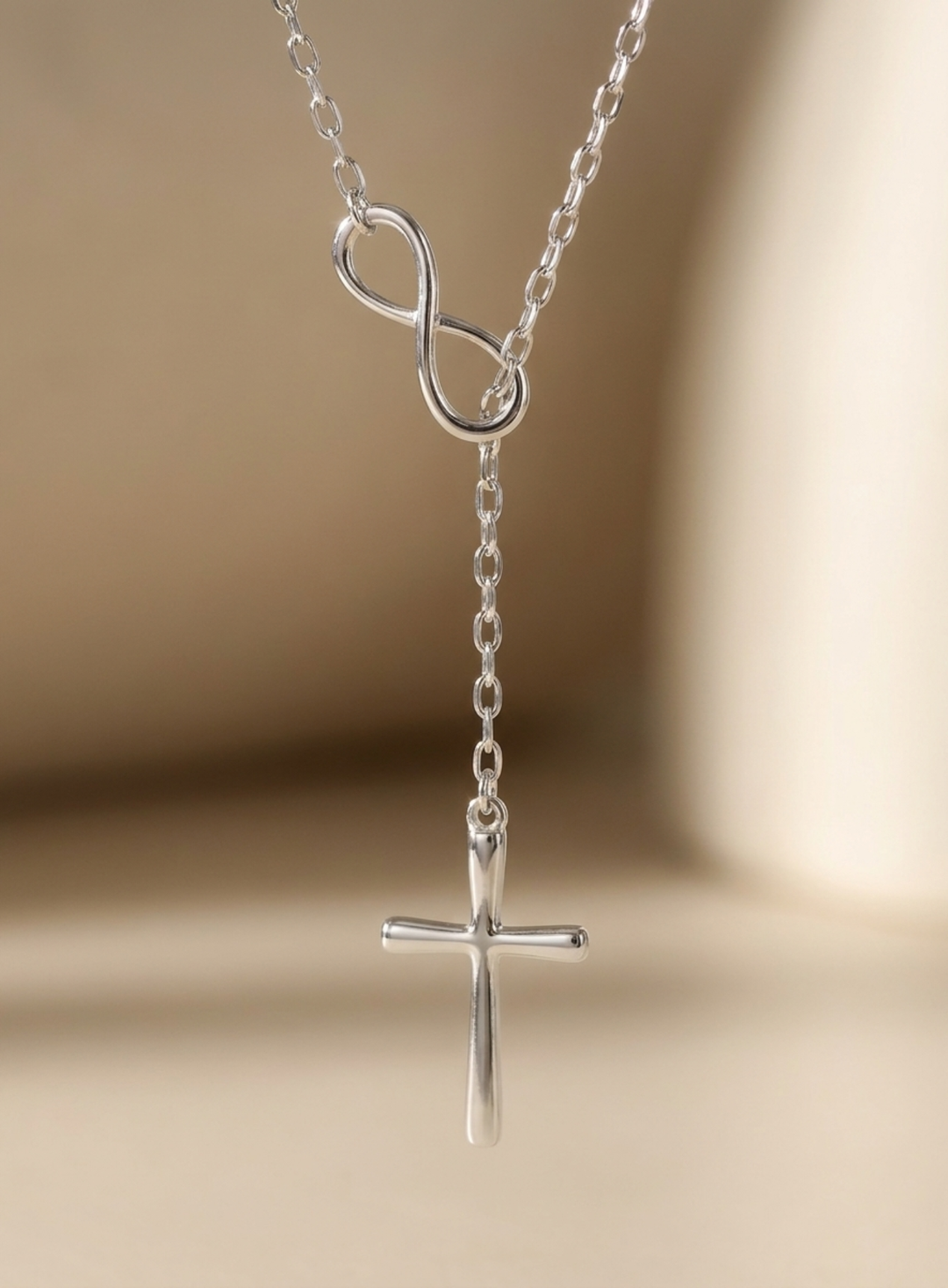 Olivia Sydney - Infinite Cross Necklace
