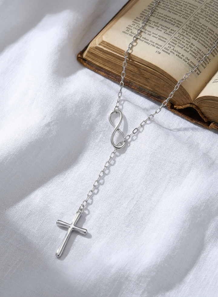 Olivia Sydney - Infinite Cross Necklace
