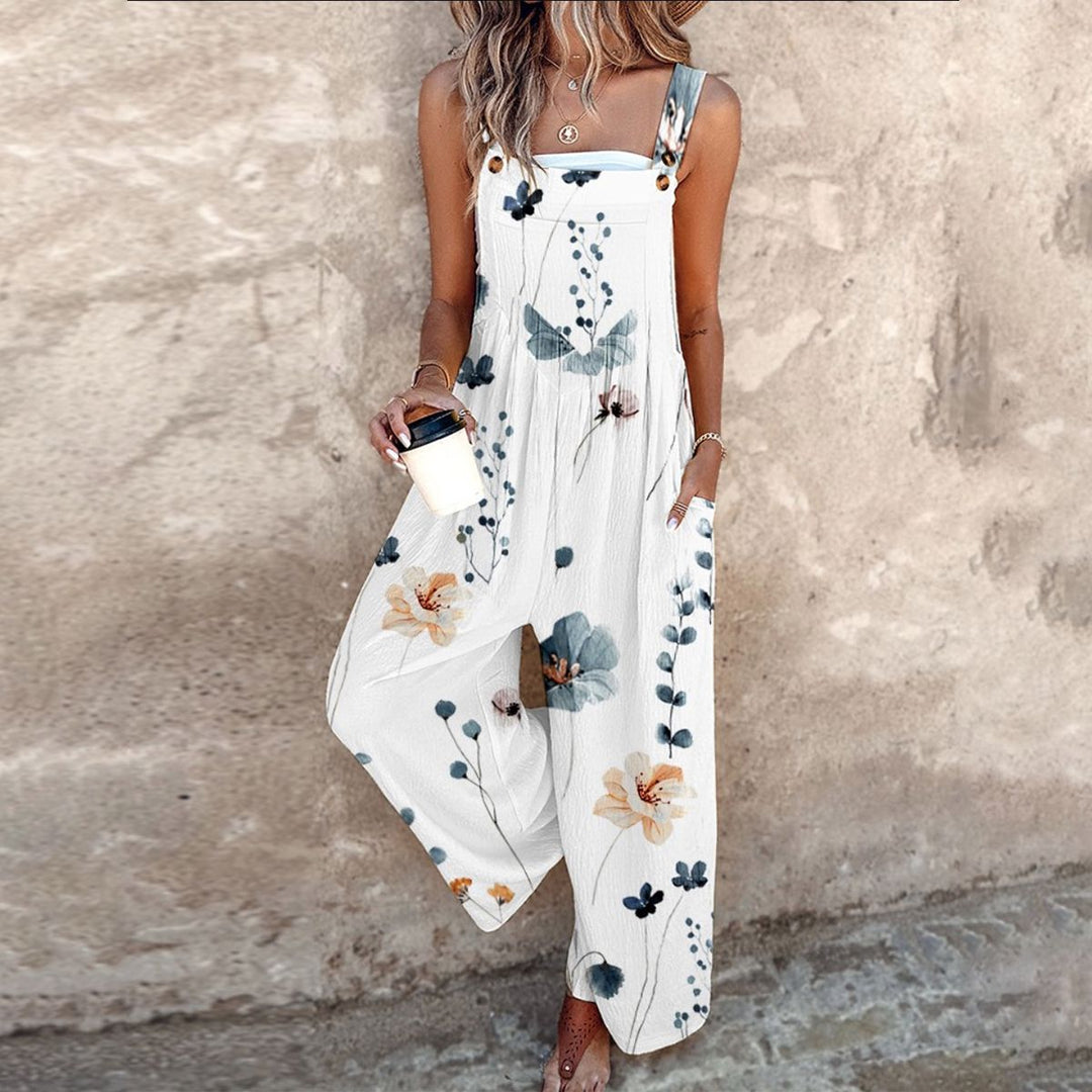 Olivia Sydney - Comfortable Printed Jumpsuit