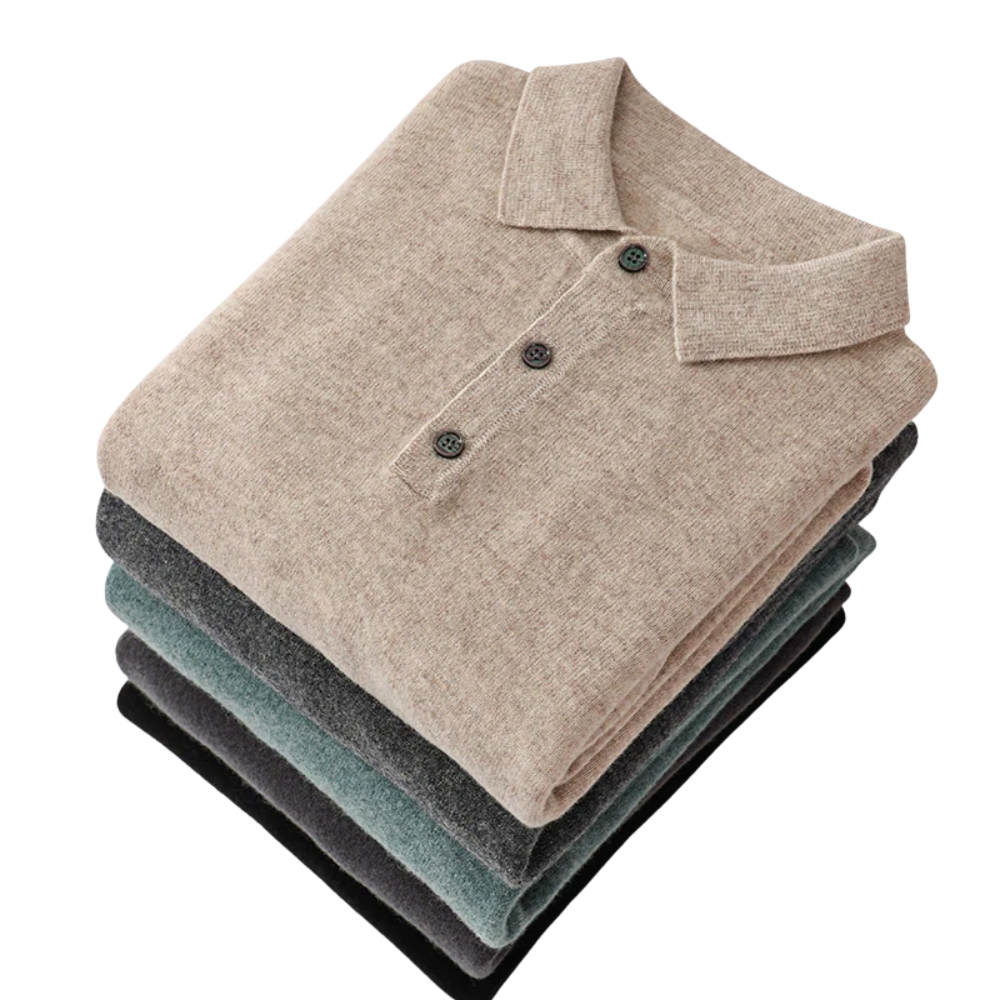 Olivia Sydney - Cashmere Polo Shirt