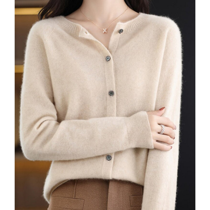 Olivia Sydney - Women's Merino Wool Round Neck Sweater
