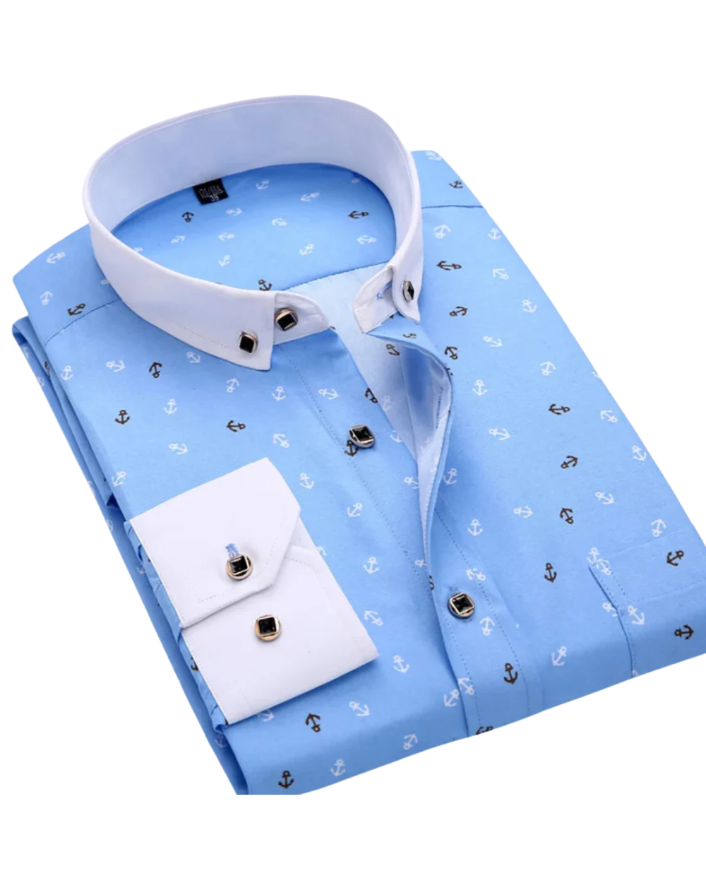 Olivia Sydney - Nautical Print Shirt
