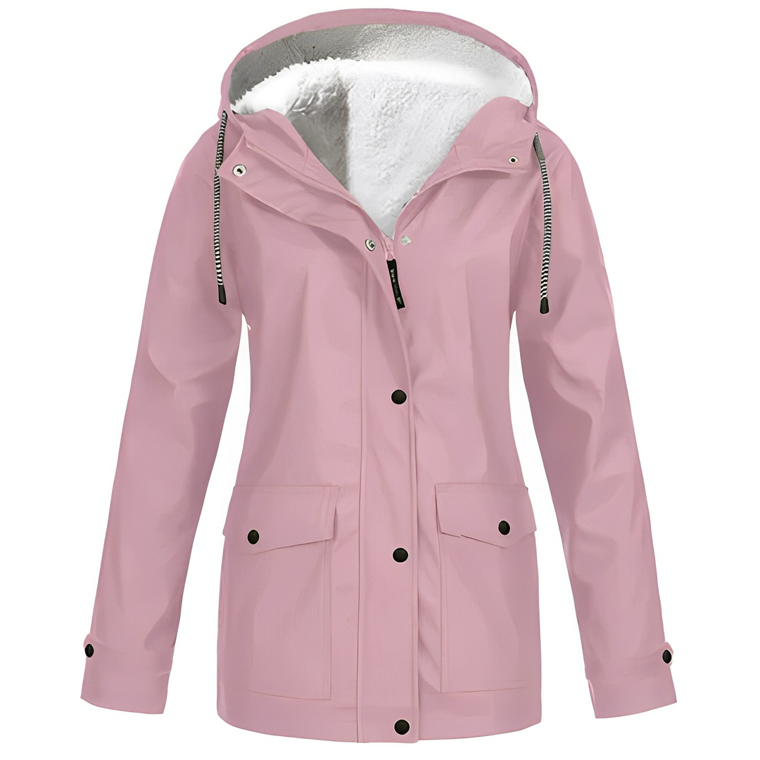 Olivia Sydney - Women's Raincoat with Fleece Lining