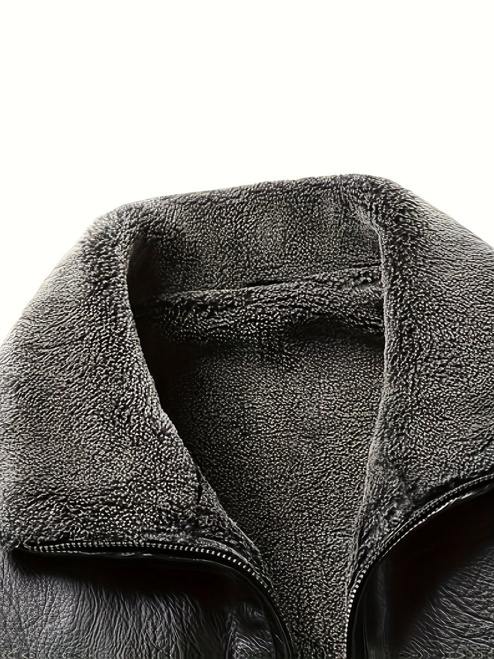 Olivia Sydney - Elegant Wool-Lined Fur Coat