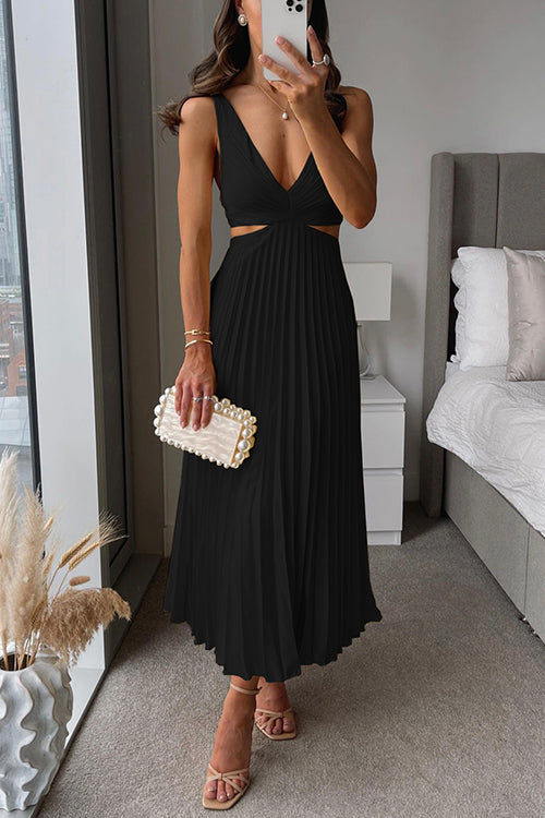 Olivia Sydney - Sleeveless Midi Dress