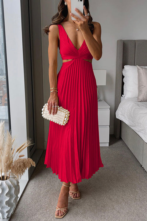 Olivia Sydney - Sleeveless Midi Dress
