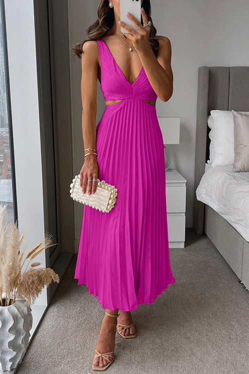 Olivia Sydney - Sleeveless Midi Dress