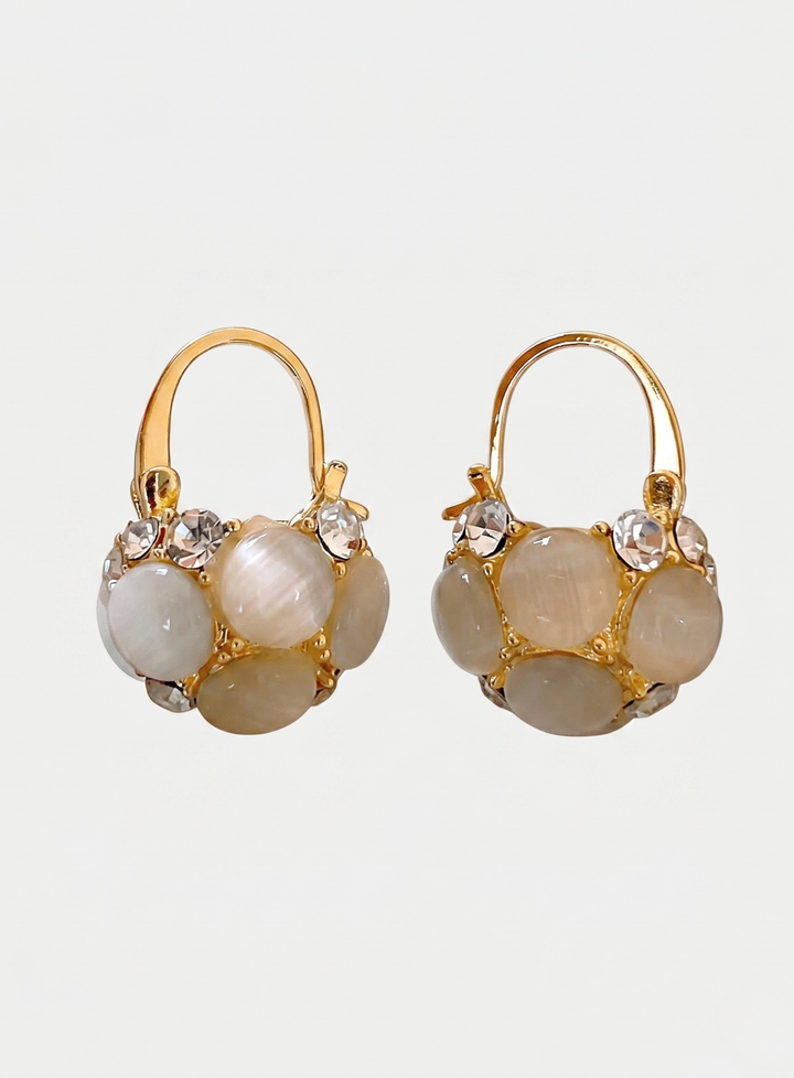 Olivia Sydney - Pearl Cluster Earrings