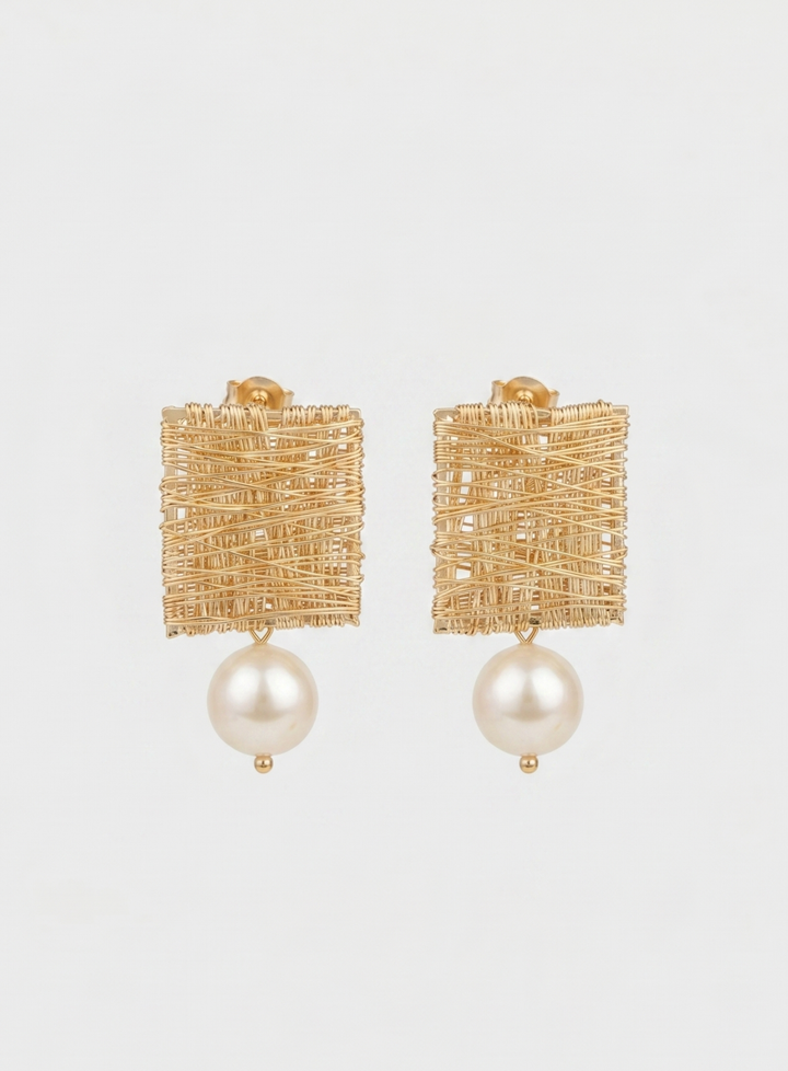 Olivia Sydney - Woven Elegance Earrings