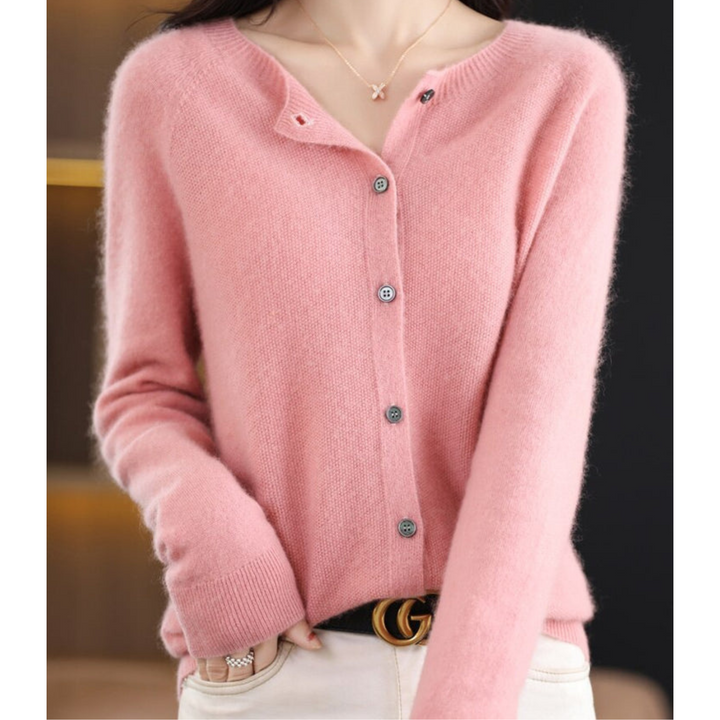 Olivia Sydney - Women's Merino Wool Round Neck Sweater