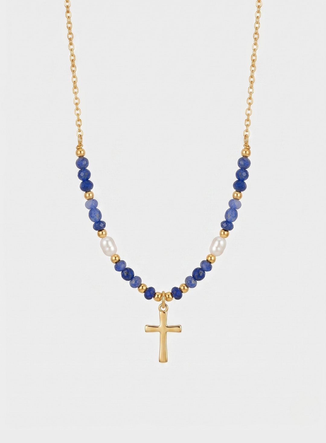 Olivia Sydney - Colorful Cross Necklace