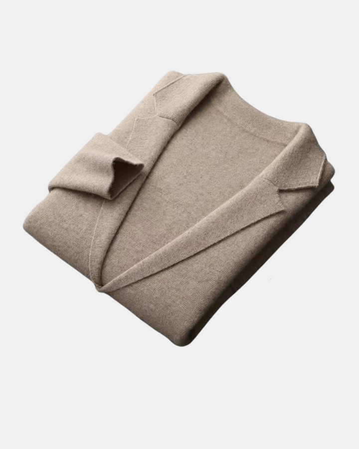 Olivia Sydney - Cashmere Coat with Bacchus Buttons