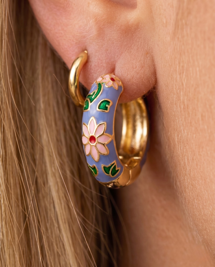 Olivia Sydney - Radiant Flower Earrings