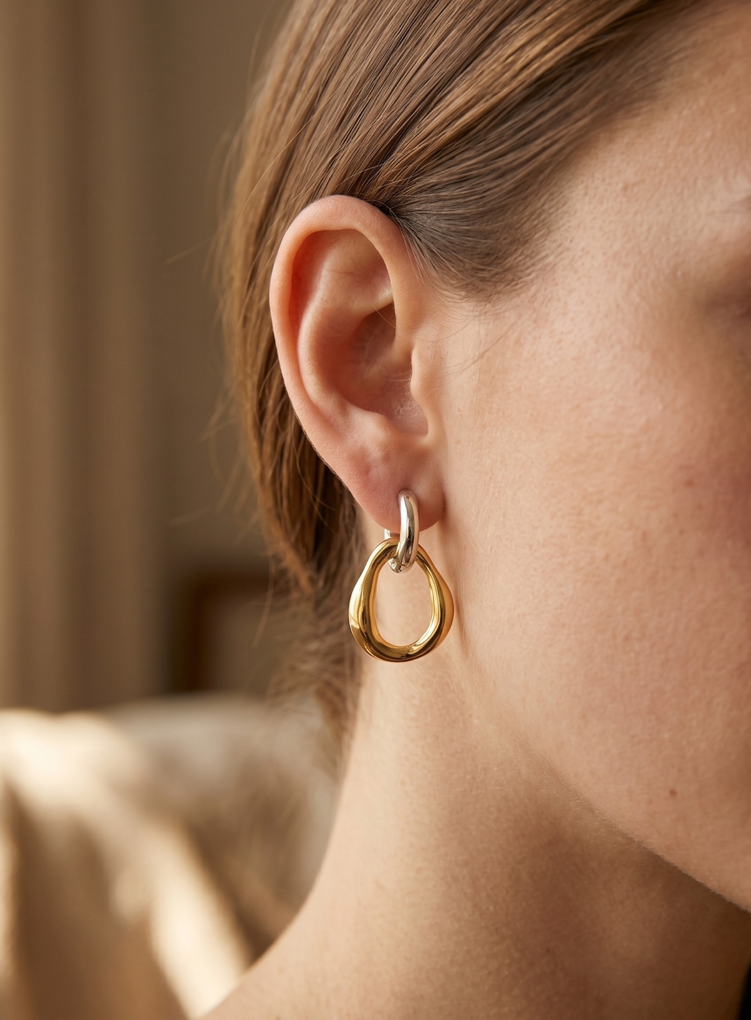 Olivia Sydney - Organic Shape Earrings