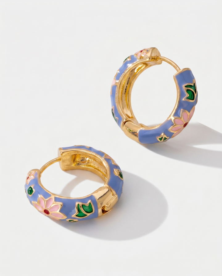 Olivia Sydney - Radiant Flower Earrings