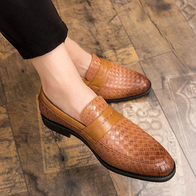 Olivia Sydney - Elegant Fabric Loafers