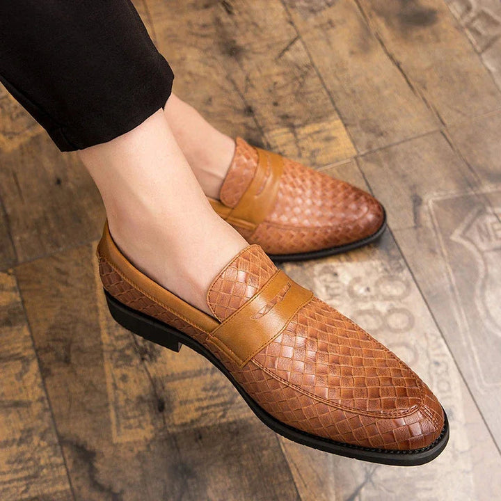 Olivia Sydney - Elegant Fabric Loafers