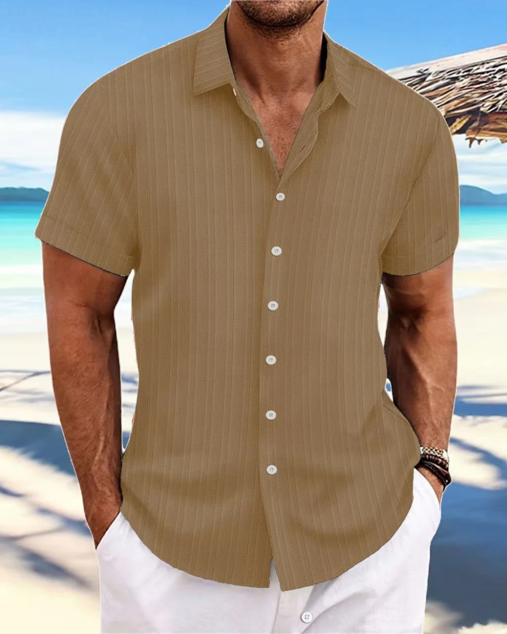 Olivia Sydney - Casual Short Sleeve Shirt