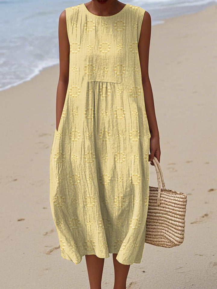 Olivia Sydney - Sleeveless Cotton Dress