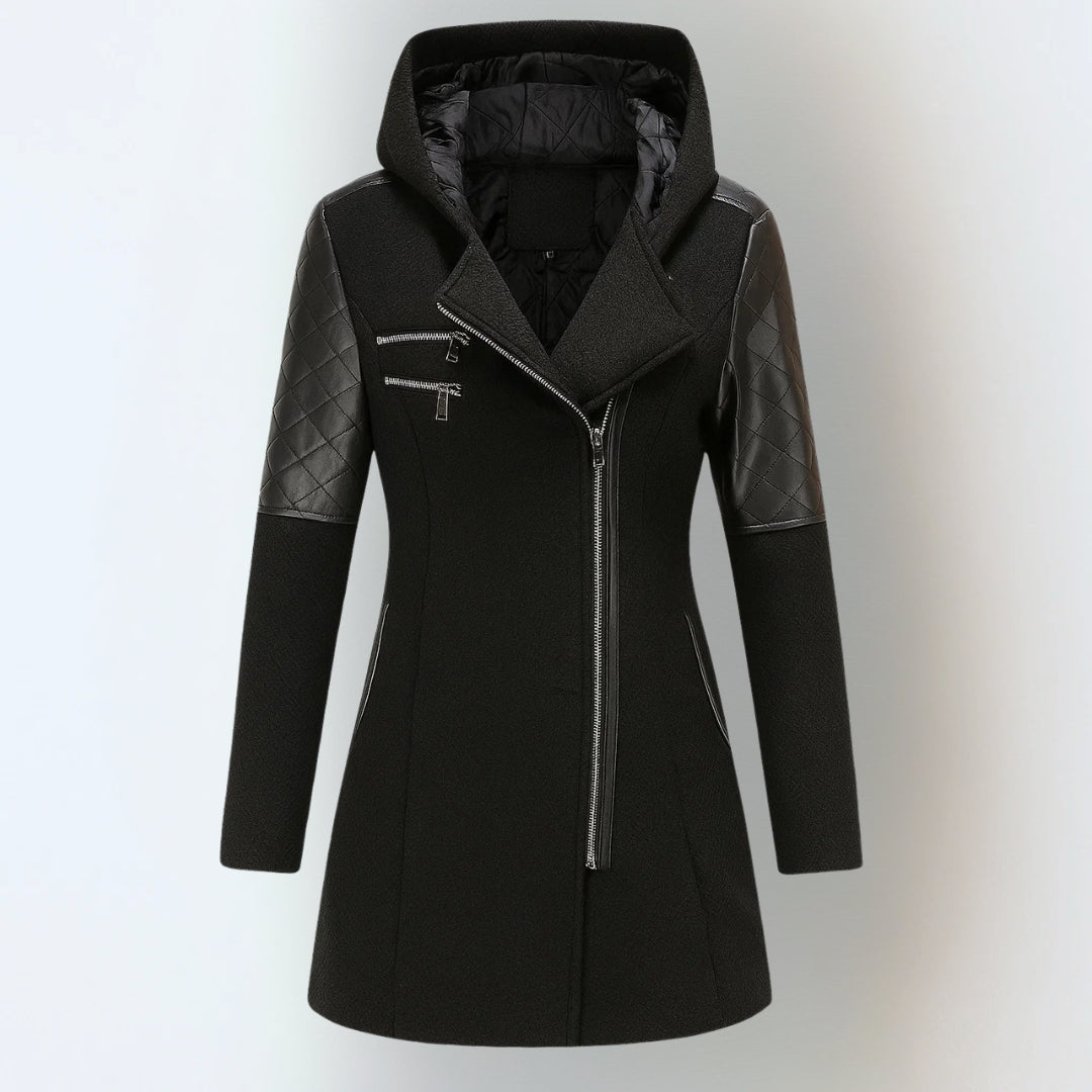 Olivia Sydney - Padded Winter Coat with Zipper