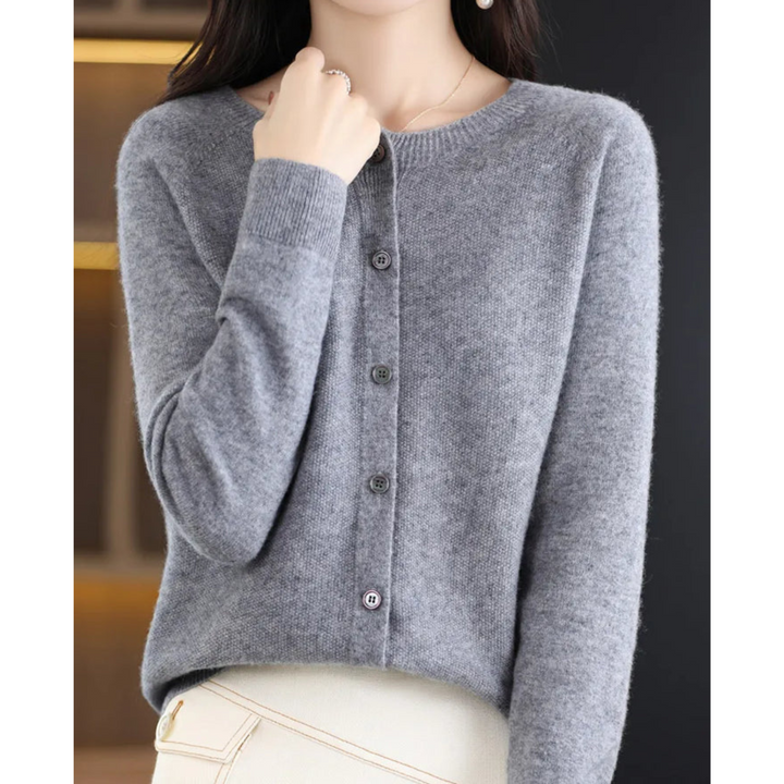 Olivia Sydney - Women's Merino Wool Round Neck Sweater