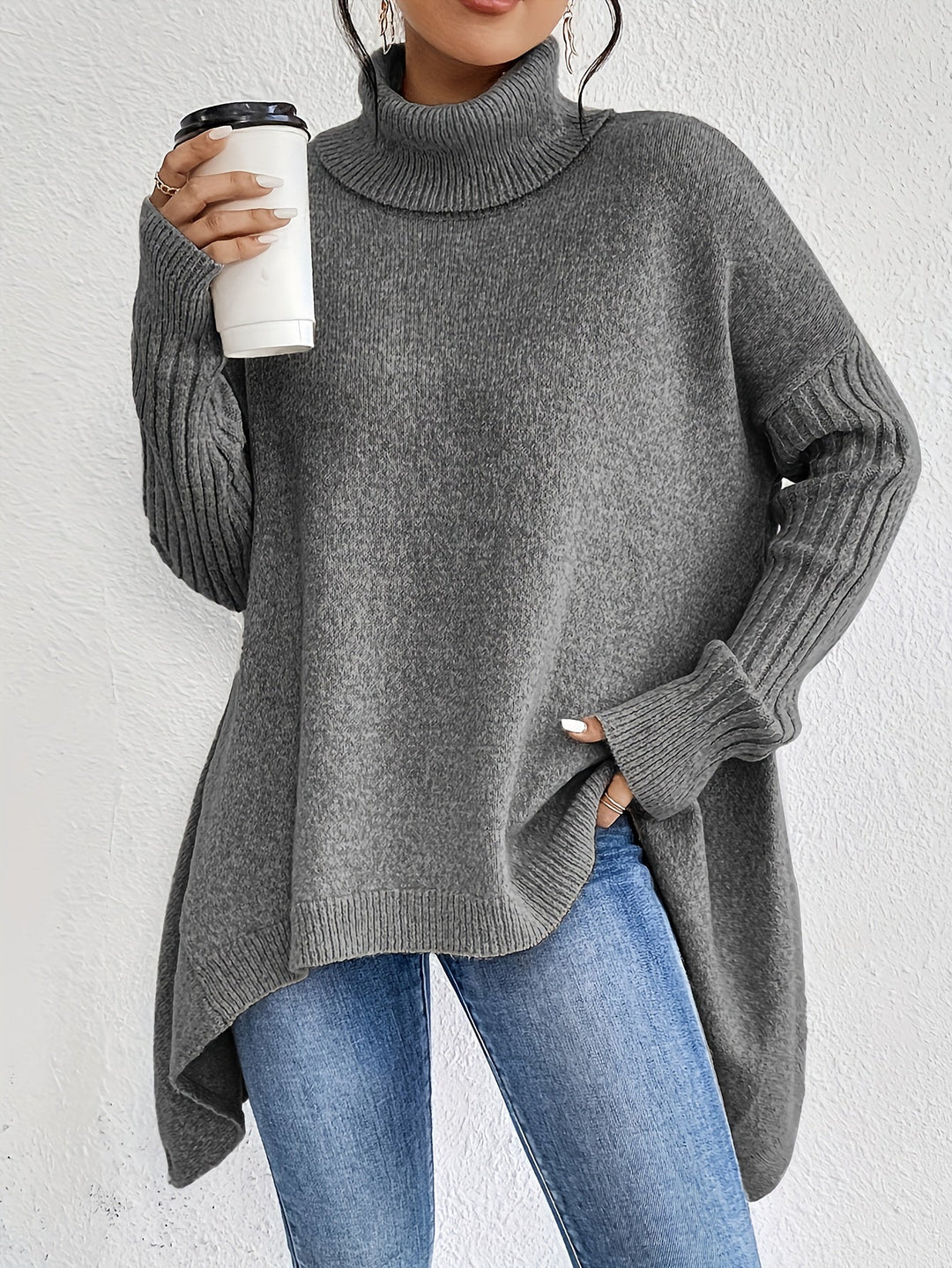 Olivia Sydney - Oversized Polo Shirt
