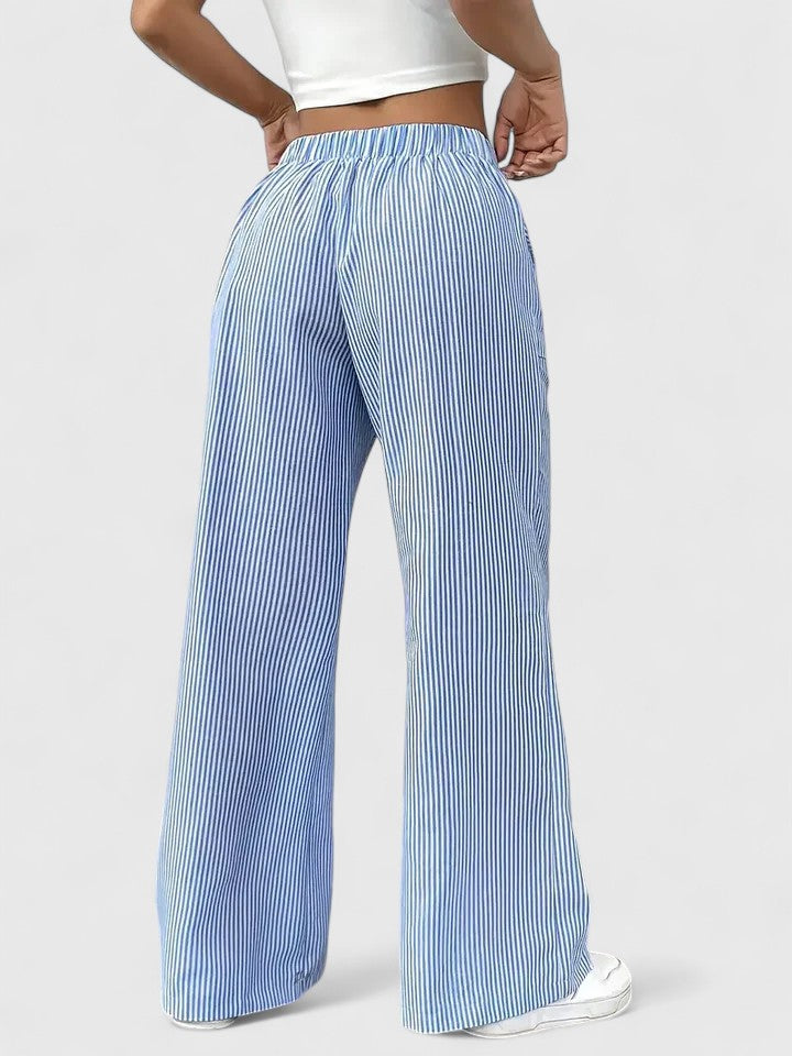 Olivia Sydney - Comfortable Wide-Leg Pants with Elegant Details