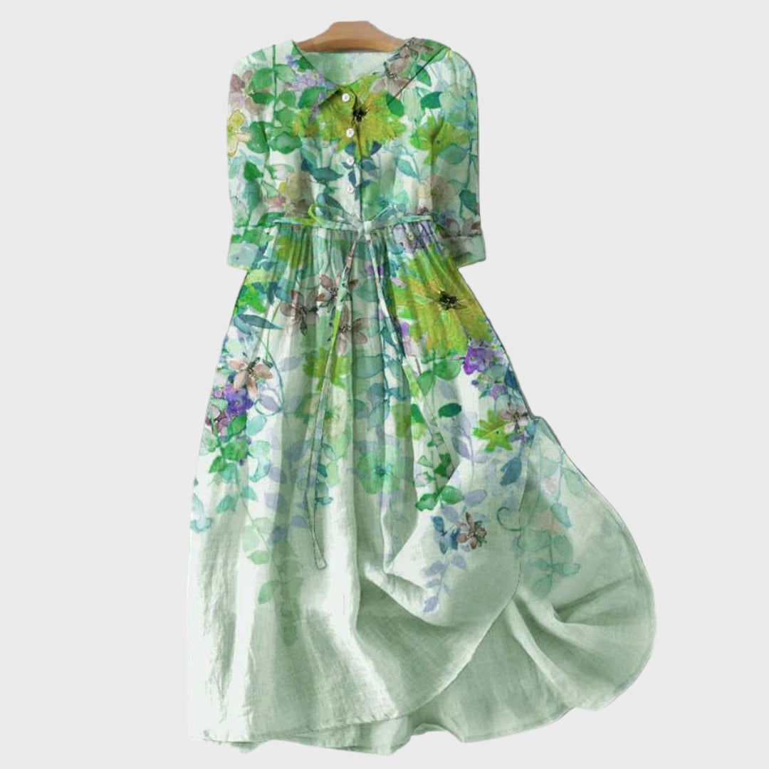Olivia Sydney - Watercolor Garden Dress