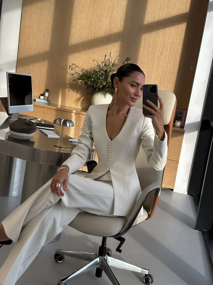 Olivia Sydney - Elegant Women's Tailored Blazer