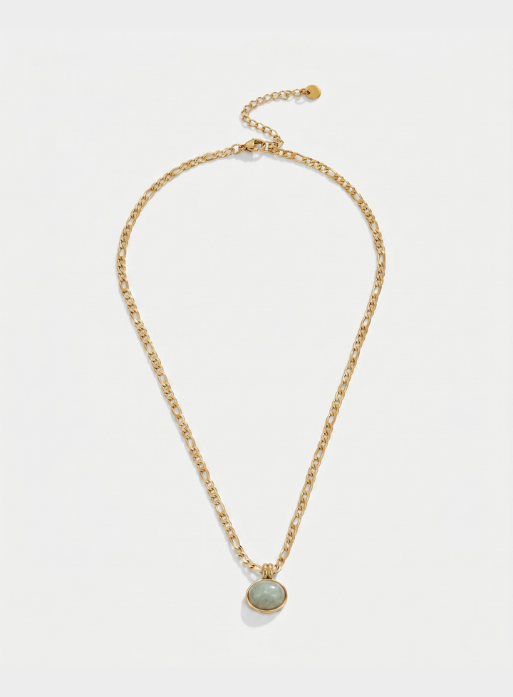 Olivia Sydney - Green Stone Necklace