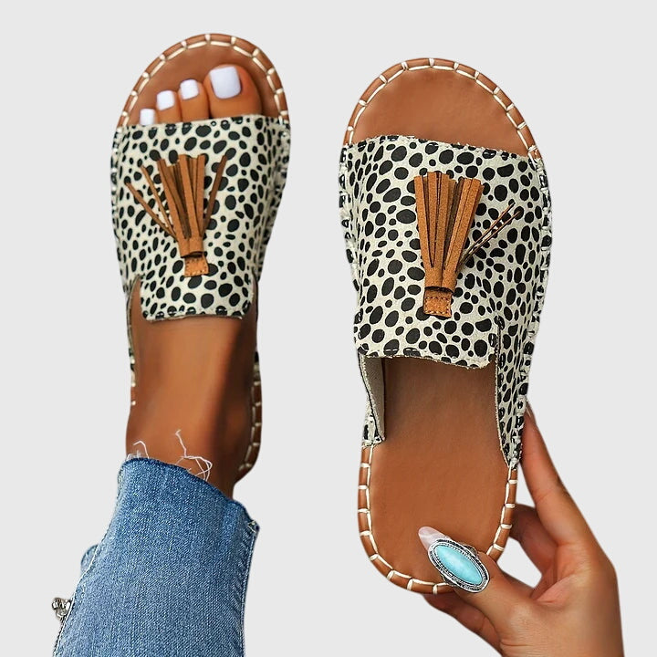 Olivia Sydney - Elegant Comfortable Orthopedic Sandal by the Seaside