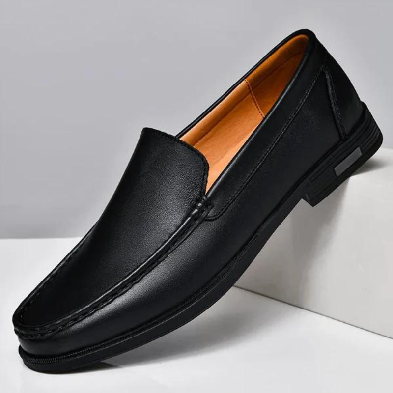 Olivia Sydney - Elegant Leather Loafers