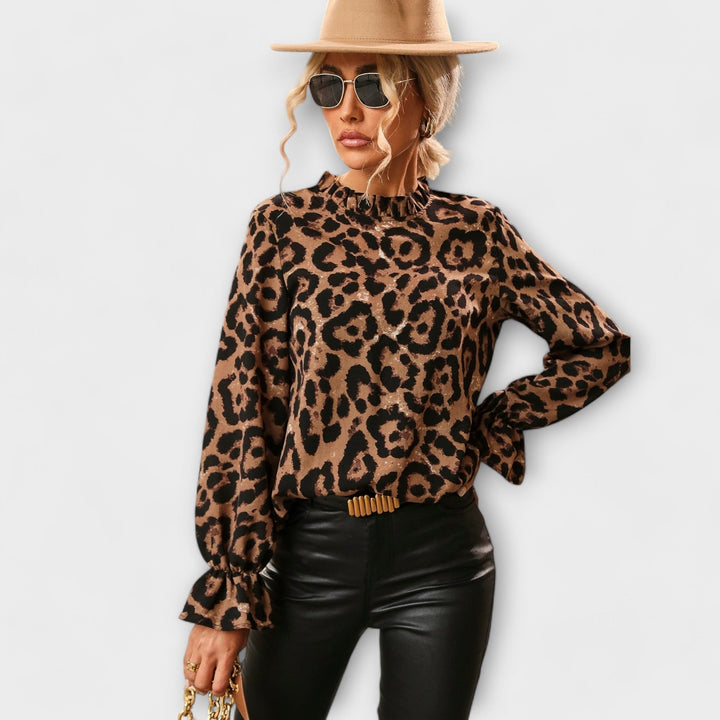 Olivia Sydney - Leopard Blouse