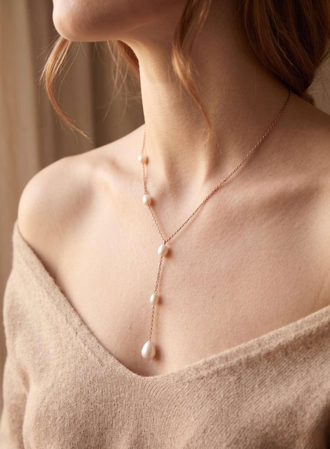 Olivia Sydney - Pearl Pendant Necklace