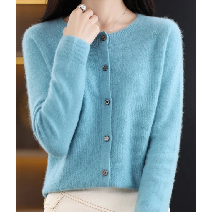 Olivia Sydney - Women's Merino Wool Round Neck Sweater