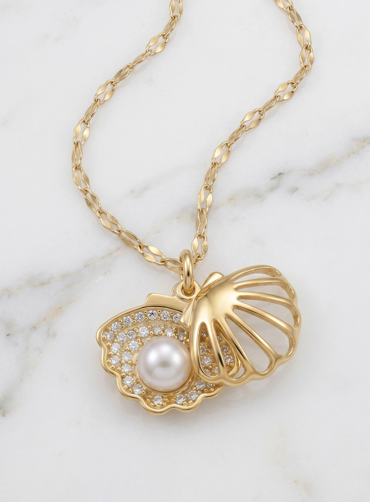 Olivia Sydney - Hidden Pearl Necklace