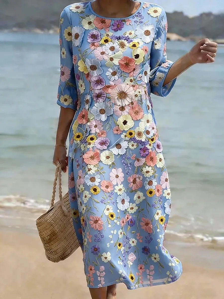 Olivia Sydney - Casual Floral Dress