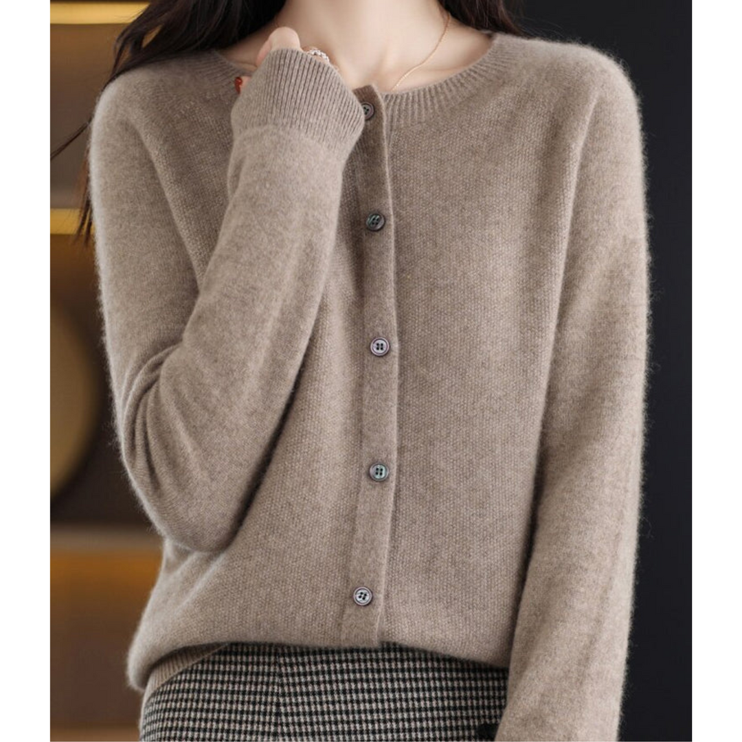 Olivia Sydney - Women's Merino Wool Round Neck Sweater