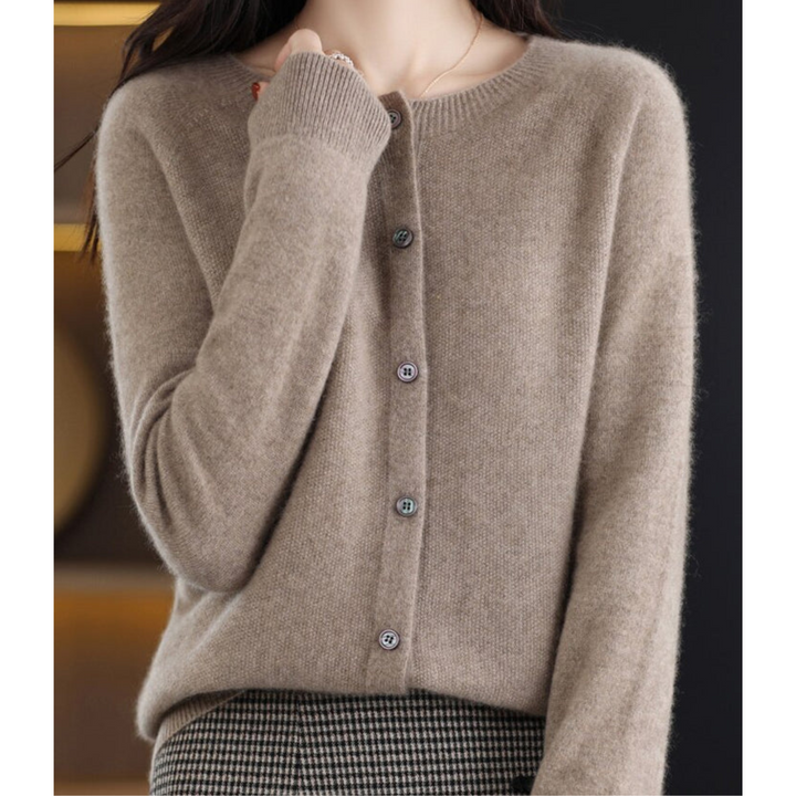 Olivia Sydney - Women's Merino Wool Round Neck Sweater