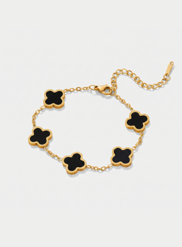 Olivia Sydney - Black Clover Bracelet