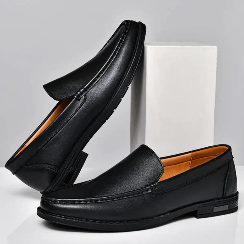 Olivia Sydney - Elegant Leather Loafers
